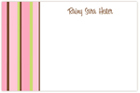 Take Note Designs - Stationery/Thank You Notes (Mod Stripes Pink) (TND-B2-0135)