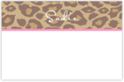 Take Note Designs - Stationery/Thank You Notes (Brown Animal Print) (TND-B2-0162)