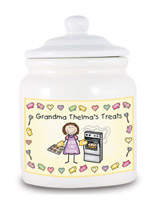 Pen At Hand Stick Figures - Cookie Jars (Grandma 2)