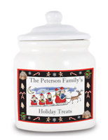 Pen At Hand Stick Figures - Cookie Jars (Xmas Family)