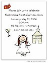 Pen At Hand Stick Figures - Invitations - Communion 2