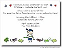 Pen At Hand Stick Figures - Invitations - Critters