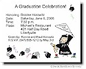 Pen At Hand Stick Figures - Invitations - Graduation 2