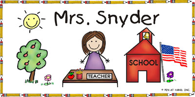 Pen At Hand Stick Figures - Mug (Teacher - Lady)