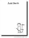Pen At Hand Stick Figures - Create-Your-Own Small Pad - One Person