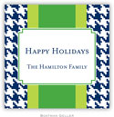 Boatman Geller Gift Stickers - Alex Houndstooth Navy (21552)