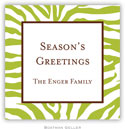 Boatman Geller Gift Stickers - Zebra Green (21575)