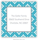 Gift Stickers by Boatman Geller - Azra Tile Turquoise