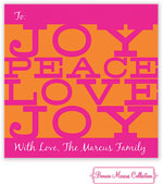 Bonnie Marcus Personalized Gift Stickers - Big Joy (Pink)