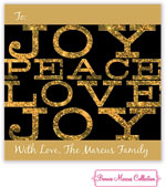 Bonnie Marcus Personalized Gift Stickers - Big Joy (Gold)