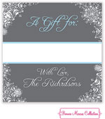 Bonnie Marcus Personalized Gift Stickers - Winter Snowflake