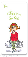 Dinky Designs - Holiday Calling Card Stickers (Holi-daze) (CCS-834H)