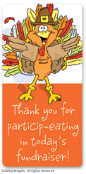Dinky Designs - Holiday Calling Card Stickers (Thomas Turkey) (CCS-842T)