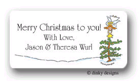 Dinky Designs Holiday Stickers - Angelic Holiday