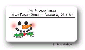 Dinky Designs Holiday Stickers - Happy Frosty