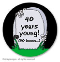 Dinky Designs - Holiday Small Round Stickers (R.I.P. Remember it's a Party) (RRS2-850R)