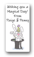 Dinky Designs Gift Stickers - Magical Rabbit (110M)