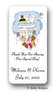Dinky Designs Gift Stickers - Wedding Day ()