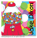 Dinky Designs Gift Stickers - Goodie Gumballs (Square) (SQ1-518G)