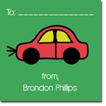 I'm Inkpressed Gift Stickers - Car on Track (Holiday Papers #GS-1209)