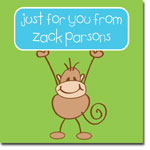 I'm Inkpressed Gift Stickers - Monkeying Around (Holiday Papers #GS-1210)
