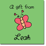 I'm Inkpressed Gift Stickers - Butterfly (Holiday Papers #GS-1212)