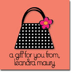 I'm Inkpressed Gift Stickers - Purse (Holiday Papers #GS-1215)