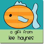 I'm Inkpressed Gift Stickers - Clown Fish Orange (Holiday Papers #GS-1221)