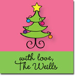 I'm Inkpressed Gift Stickers - Xmas Tree (Holiday Papers #GS-1222)