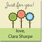 I'm Inkpressed Gift Stickers - Bubble Flowers (Holiday Papers #GS-1224)