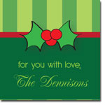 I'm Inkpressed Gift Stickers - Holly (Holiday Papers #GS-1229)