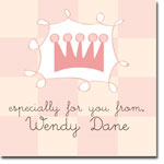 I'm Inkpressed Gift Stickers - Princess Crown (Holiday Papers #GS-1230)