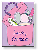 Inkwell Gift Stickers - Make Up Case (S1-115Z)