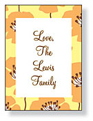 Inkwell Gift Stickers - Poppy Yellow (S1-126Z)