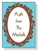 Inkwell Gift Stickers - Femme Blue (S1-132Z)