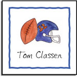 Kelly Hughes Designs - Vinyl Gift Stickers (Football Fanatic - Kids) (s346)