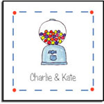 Kelly Hughes Designs - Vinyl Gift Stickers (Bubblegum - Kids) (s356)