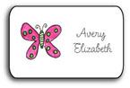 Kelly Hughes Designs - Vinyl Gift Stickers (Flutter Butterfly - Kids) (sv327)