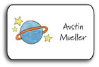 Kelly Hughes Designs - Vinyl Gift Stickers (Outer Space  - Kids) (sv334)