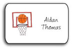 Kelly Hughes Designs - Vinyl Gift Stickers (Basketball Star - Kids) (sv348)
