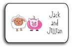 Kelly Hughes Designs - Vinyl Gift Stickers (Farm Friends - Kids) (sv350)