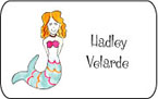 Kelly Hughes Designs - Vinyl Gift Stickers (Mermaid - Kids) (sv361)