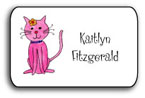 Kelly Hughes Designs - Vinyl Gift Stickers (Kitty Kitty - Kids) (sv367)