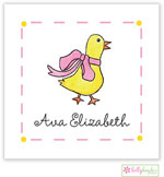 Gift Stickers by Kelly Hughes Designs (Ducklings In Pink - Kids)