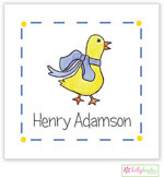 Gift Stickers by Kelly Hughes Designs (Ducklings In Blue - Kids)