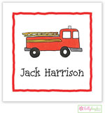 Gift Stickers by Kelly Hughes Designs (Firetruck - Kids)