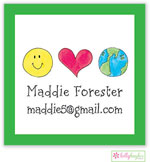 Gift Stickers by Kelly Hughes Designs (Love Our Earth - Sassy)