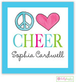 Gift Stickers by Kelly Hughes Designs (Peace Love Cheer - Sassy)