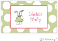 Little Lamb Design Gift Stickers - Cute Bunny