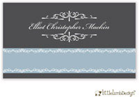 Little Lamb Design Gift Stickers - Blue Ribbon (GS1146blue)